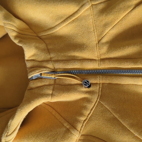 Yellow Lululemon Scuba Hoodie - Picture 6 of 9